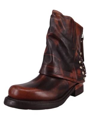 Foto van product A.S.98 Enkellaarsjes bruin / zwart