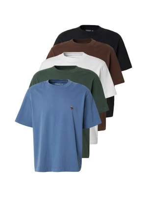 Foto van product Abercrombie & Fitch Shirt blauw / bruin / smaragd / zwart / wit