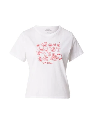 Foto van product Abercrombie & Fitch Shirt 'WEEKEND PLANS' rood / wit