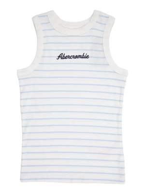 Foto van product Abercrombie & Fitch Top 'ESSENTIAL' lichtblauw / wit
