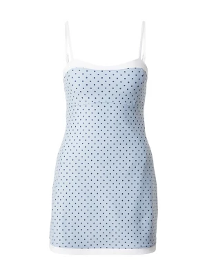 Foto van product Abercrombie & Fitch Zomerjurk lichtblauw / donkerblauw / wit