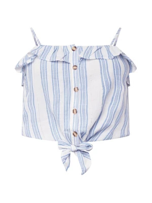 Foto van product ABOUT YOU Curvy Top 'Lissi' blauw / wit