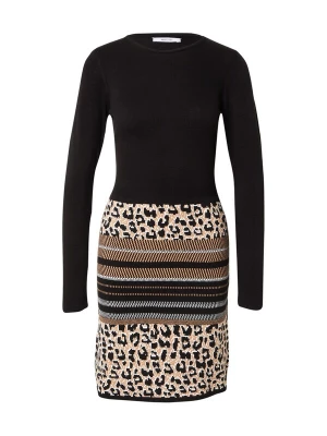 Foto van product ABOUT YOU Gebreide jurk 'Penelope' beige / bruin / zwart