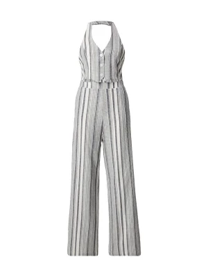 Foto van product ABOUT YOU Jumpsuit 'Tia' lichtgrijs / donkergrijs / wit