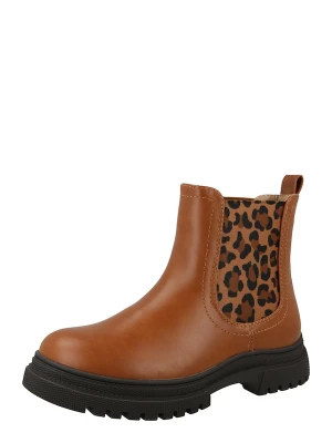 Foto van product ABOUT YOU Laarzen 'Abby' cognac / zwart