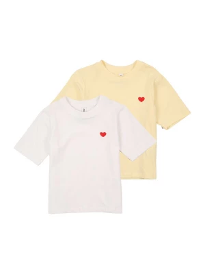 Foto van product ABOUT YOU Shirt 'Sunny' citroen / rood / wit