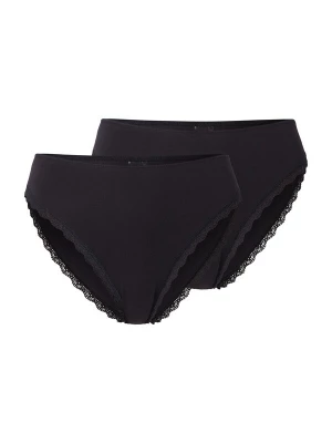 Foto van product ABOUT YOU Slip '2 pack Lisette Slip' zwart