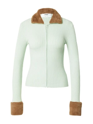 Foto van product ABOUT YOU x Chiara Biasi Gebreid vest 'Elia' bruin / mintgroen