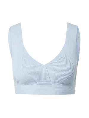 Foto van product ABOUT YOU x Laura Giurcanu Gebreide top 'Janine' lichtblauw