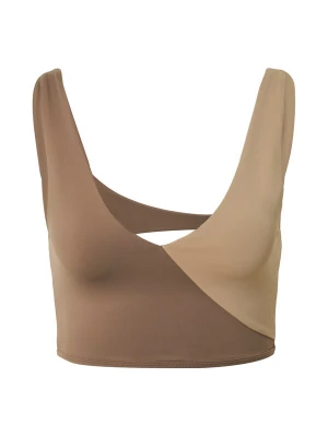 Foto van product ABOUT YOU x Sofia Tsakiridou Sporttop 'Claire' bruin / lichtbruin
