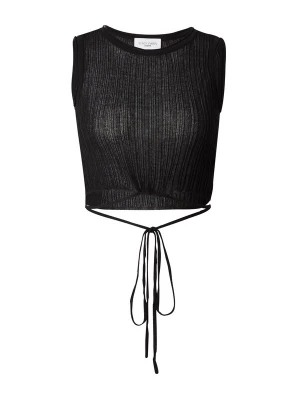 Foto van product ABOUT YOU x Toni Garrn Gebreide top 'Salma' zwart