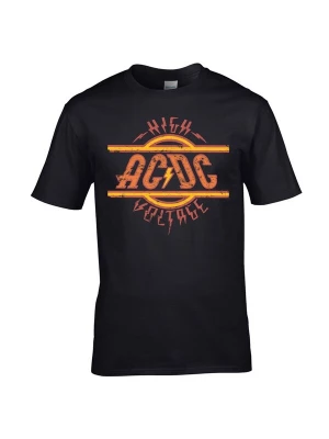 Foto van product AC / DC Shirt 'AC / DC High Voltage mens Black t-shirt' zwart AC/DC