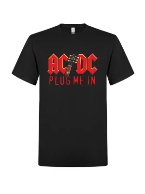 Foto van product AC / DC Shirt 'Plug Me In Angus Young' zwart AC/DC