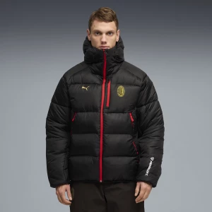 Foto van product AC Milan PUMATECH PrimaLoftÂ® pufferjack voor Heren, Zwart