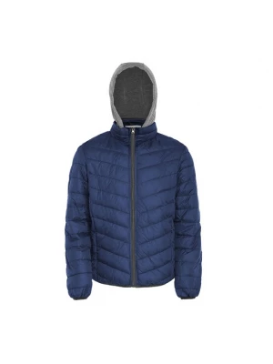 Foto van product rovic Tussenjas donkerblauw / grijs gemêleerd