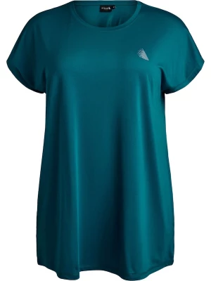 Foto van product Active by Zizzi Shirt 'Abasic' turquoise / wit
