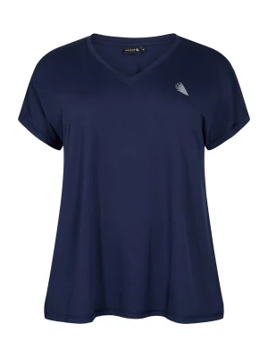 Foto van product Active by Zizzi Shirt donkerblauw / wit