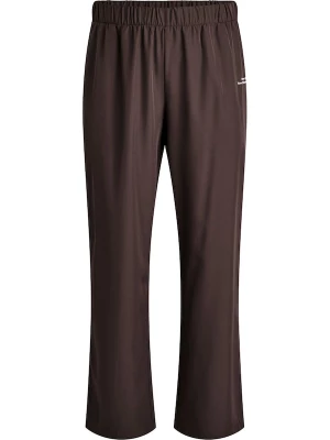 Foto van product Active by Zizzi Sportbroek 'Aclara' chocoladebruin / wit