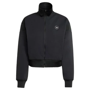 Foto van product ADIDAS BY STELLA MCCARTNEY Sportief sweatvest 'Knitted Track' zwart / wit