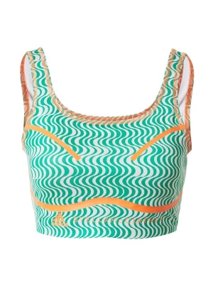 Foto van product ADIDAS BY STELLA MCCARTNEY Sporttop 'Truepurpose Printed' grijs / smaragd / oranje