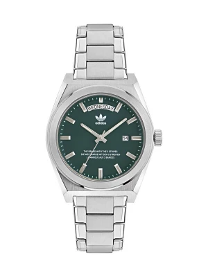 Foto van product ADIDAS ORIGINALS Analoog horloge 'CODE FIVE' groen / zilver
