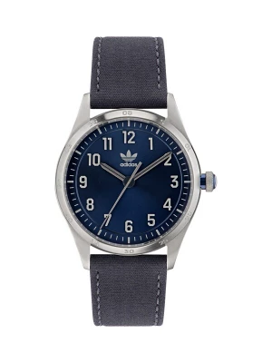 Foto van product ADIDAS ORIGINALS Analoog horloge 'CODE FOUR' donkerblauw / donkerbruin / zilver