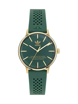 Foto van product ADIDAS ORIGINALS Analoog horloge 'Code One' goud / groen / wit