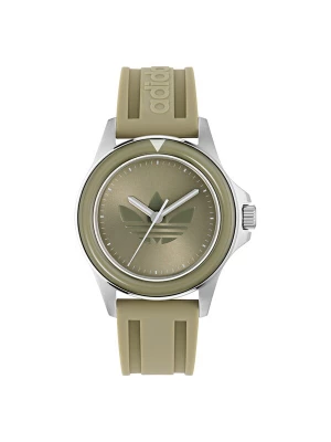 Foto van product ADIDAS ORIGINALS Analoog horloge 'EXPRESSION ONE' kaki / olijfgroen / zilver