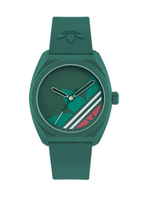 Foto van product ADIDAS ORIGINALS Analoog horloge 'PROJECT THREE' groen / bloedrood / wit