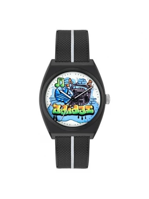 Foto van product ADIDAS ORIGINALS Analoog horloge 'Project Two' hemelsblauw / groen / zwart / wit