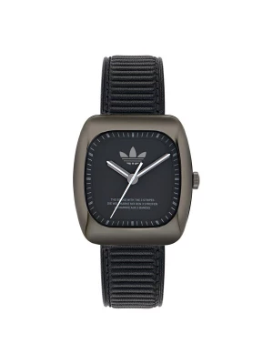 Foto van product ADIDAS ORIGINALS Analoog horloge 'RETRO WAVE ONE' donkergrijs / zwart