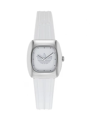 Foto van product ADIDAS ORIGINALS Analoog horloge 'Retro Wave One' zilver / wit