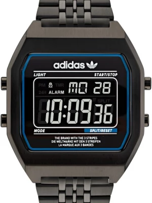Foto van product ADIDAS ORIGINALS Digitaal horloge 'Ao Street' blauw / zilvergrijs