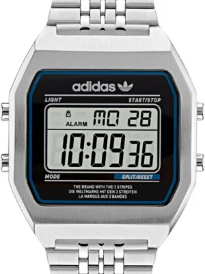 Foto van product ADIDAS ORIGINALS Digitaal horloge 'Ao Street' zwart / zilver