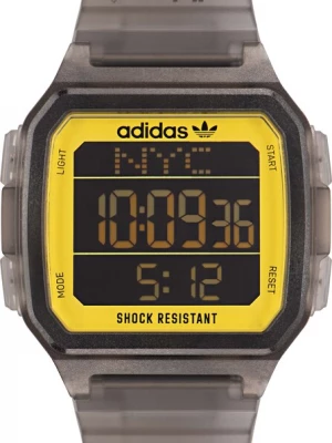 Foto van product ADIDAS ORIGINALS Digitaal horloge bruin / geel / zwart