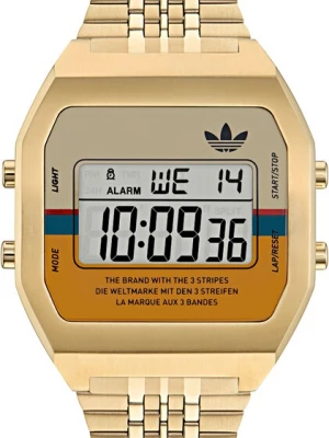Foto van product ADIDAS ORIGINALS Digitaal horloge lichtbruin / goud / donkeroranje