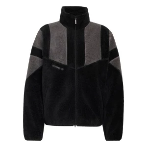 Foto van product ADIDAS ORIGINALS Fleece jas 'Adicolor' grijs / zwart