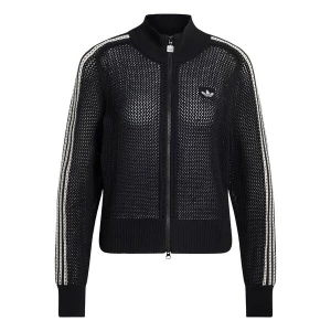 Foto van product ADIDAS ORIGINALS Gebreid vest 'Firebird' zwart / wit
