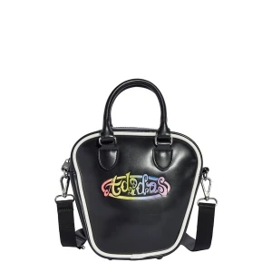 Foto van product ADIDAS ORIGINALS Handtas 'x Jeremy Scott Pride Mini' limoen / lila / zwart / wit