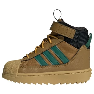 Foto van product ADIDAS ORIGINALS Laarzen 'Superstar' bruin / petrol / zwart
