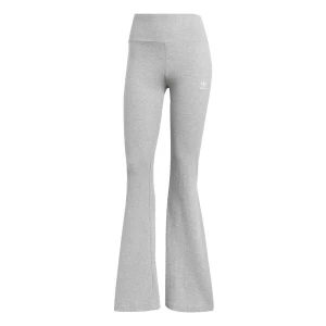 Foto van product ADIDAS ORIGINALS Leggings 'Essentials Rib Flared' grijs gemêleerd / wit