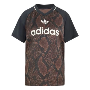 Foto van product ADIDAS ORIGINALS Shirt chocoladebruin / lichtbruin / zwart / wit