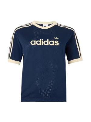 Foto van product ADIDAS ORIGINALS Shirt 'Linear' lichtbeige / donkerblauw