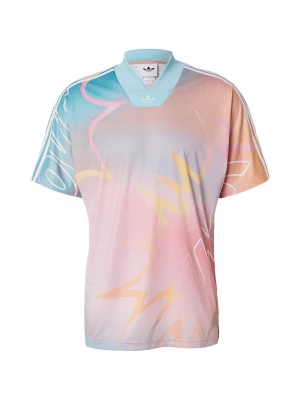 Foto van product ADIDAS ORIGINALS Shirt 'PRIDE' lichtblauw / oranje / lichtoranje / rosa