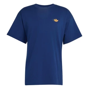 Foto van product ADIDAS ORIGINALS Shirt 'Running Club' donkerblauw / geel / grijs / wit