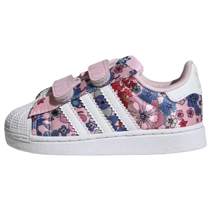 Foto van product ADIDAS ORIGINALS Sneakers 'LibertyLondon Superstar II' violetblauw / rosa / rood / wit
