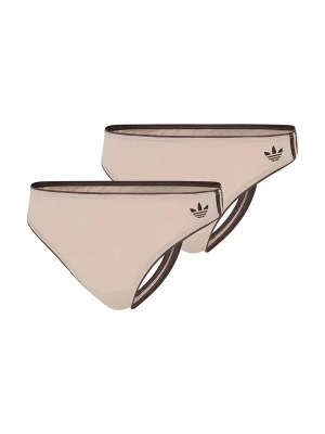 Foto van product ADIDAS ORIGINALS String ' Adicolor Comfort Flex ' beige / zwart