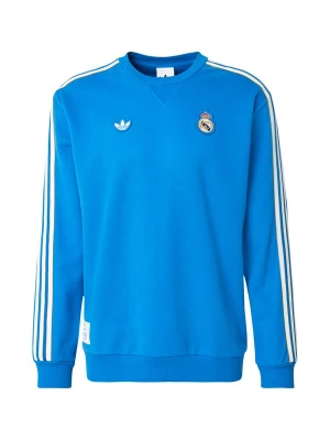 Foto van product ADIDAS ORIGINALS Sweatshirt 'Real Madrid Terrace Icons' hemelsblauw / wit