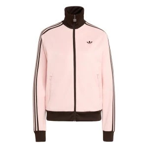 Foto van product ADIDAS ORIGINALS Sweatvest 'Classic' chocoladebruin / rosa