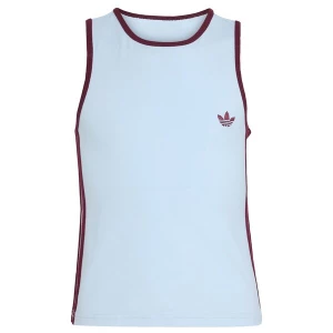 Foto van product ADIDAS ORIGINALS Top 'Adicolor' lichtblauw / bourgogne